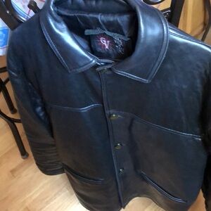 🔥leather coat🔥